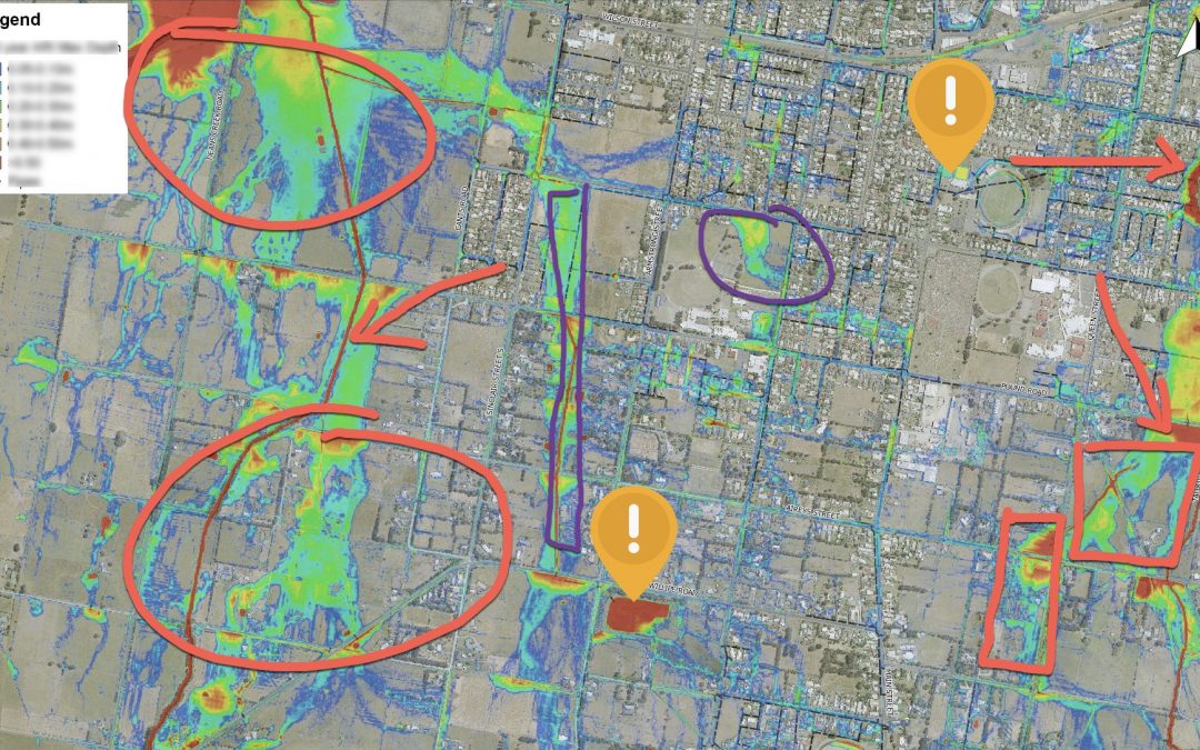 Property site-selection map